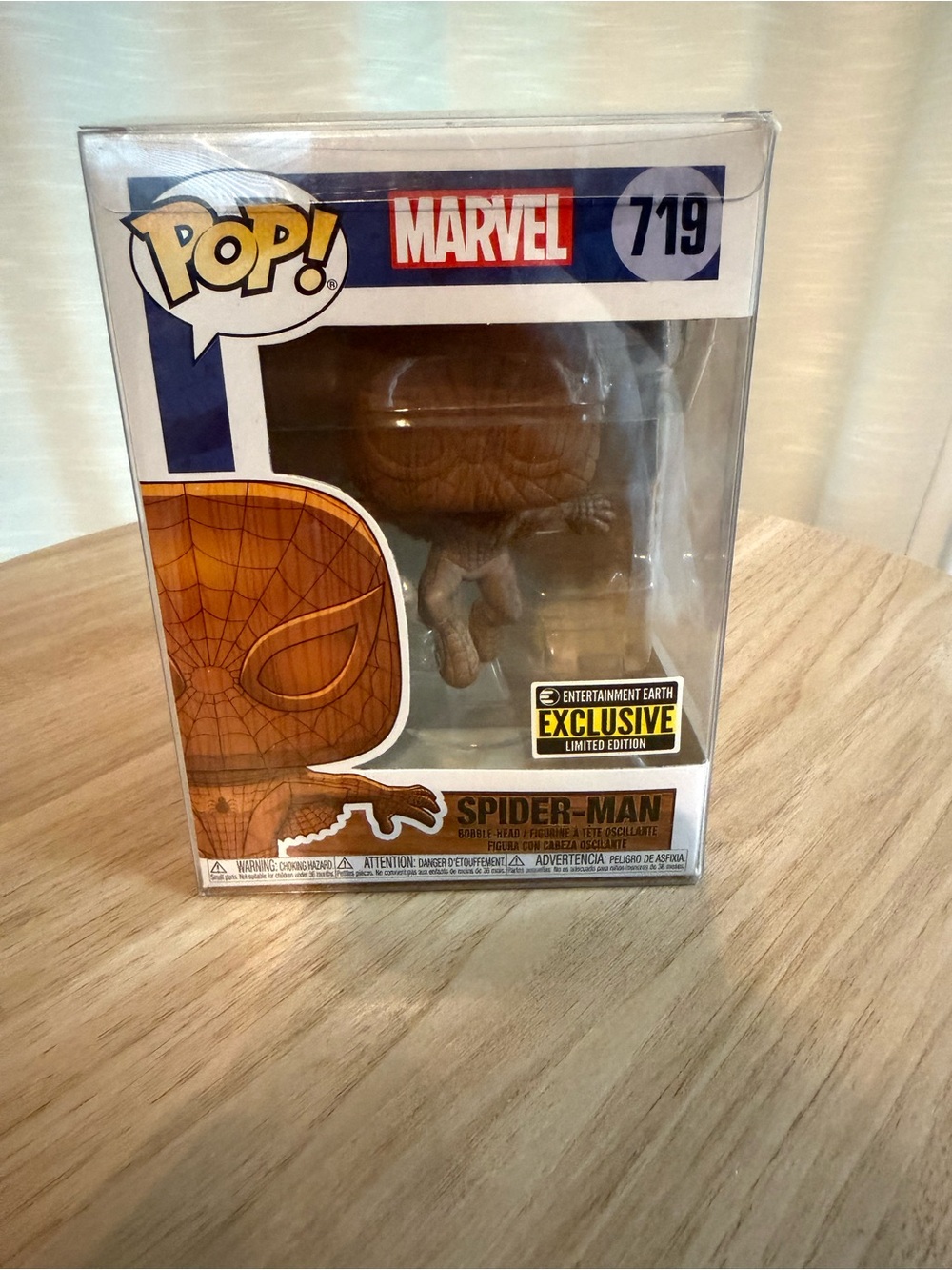 Spider-Man Funko Pop Entertainment Earth Exclusive #719